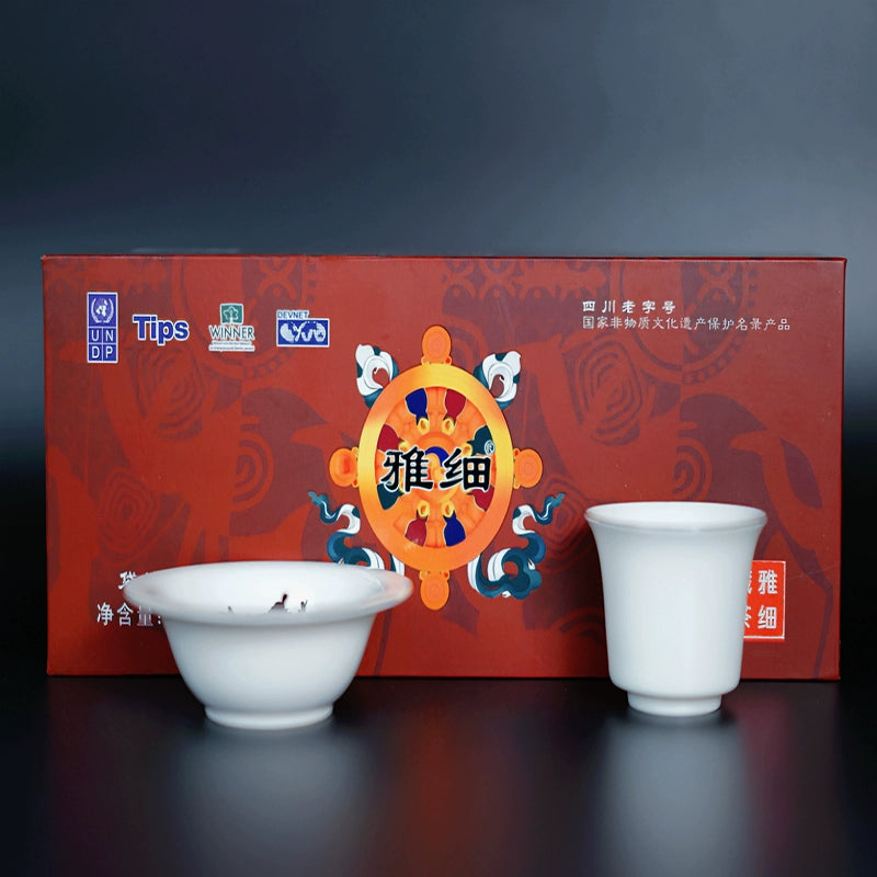 'Yaxi Shangshan' Ya'an Tibetan Tea Dark Tea 90g Bagged Tea Gift Box