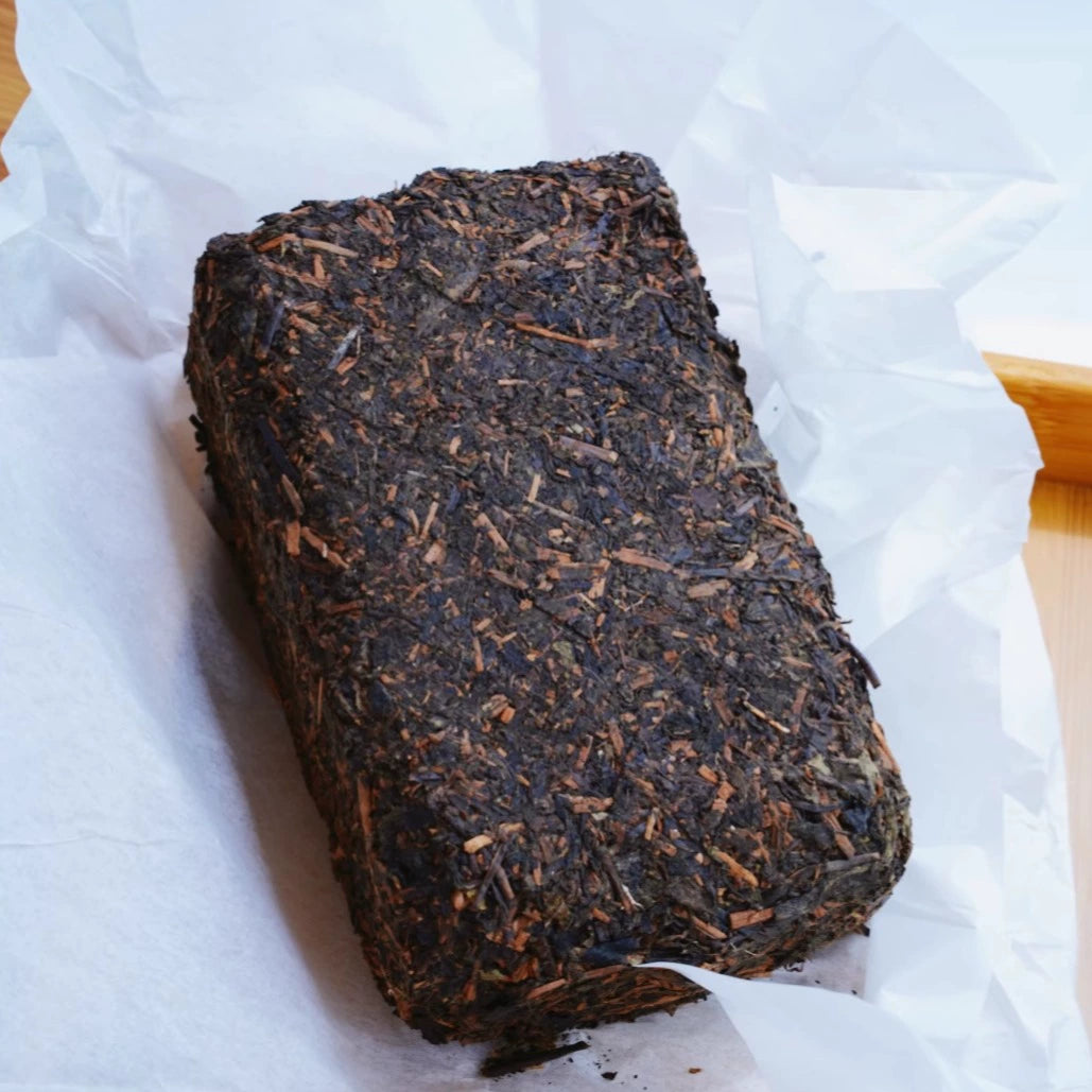 ‘Kangzhuan Tuanjie‘’ Refined Tibetan Dark Tea, Tea Brick 500g