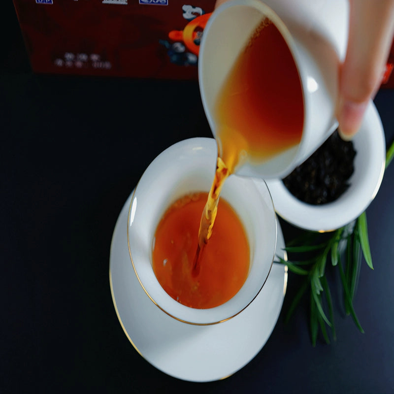 'Yaxi Shangshan' Ya'an Tibetan Tea Dark Tea 90g Bagged Tea Gift Box