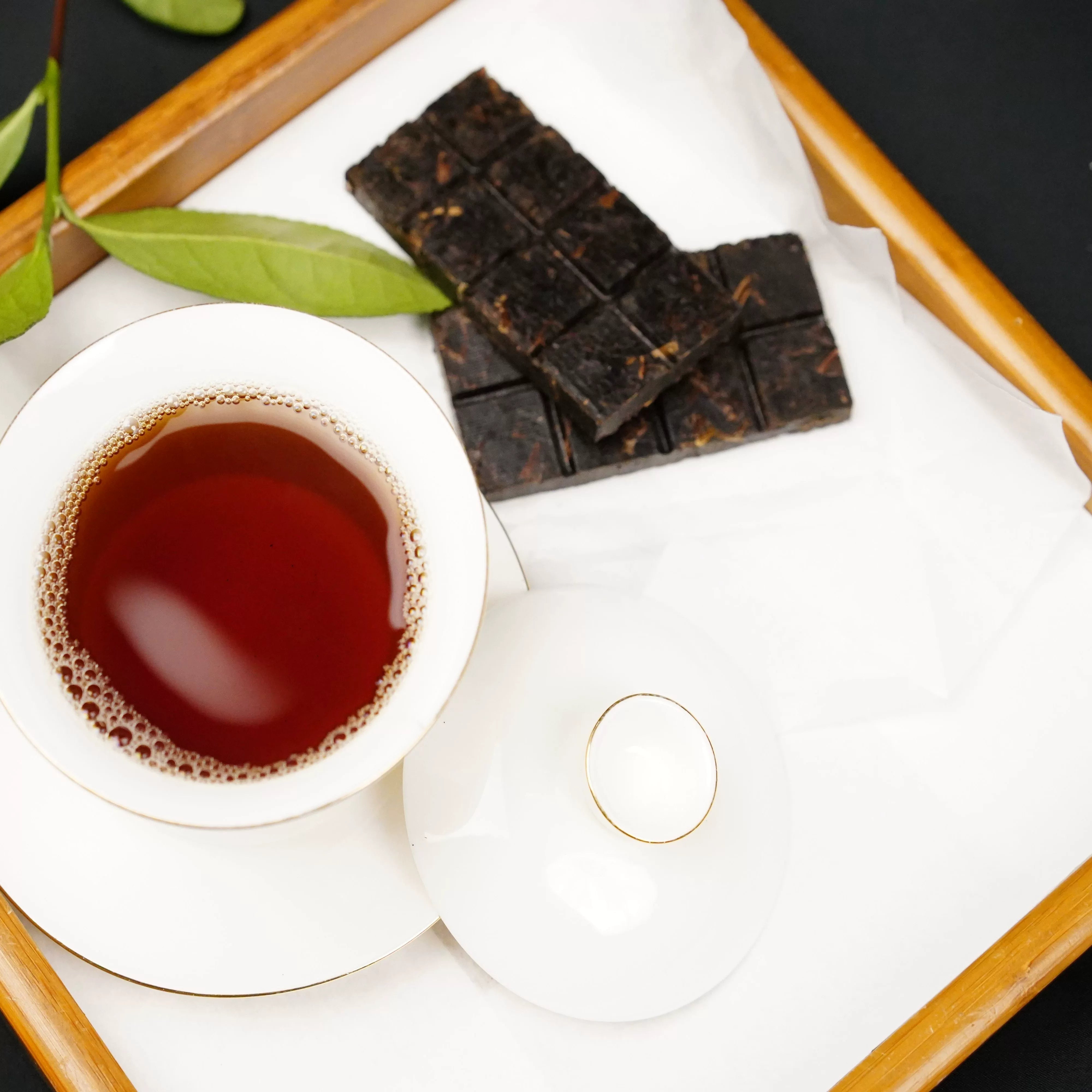 Kangzhuan Tuanjie Double Bliss Ya'an Tibetan Dark Tea, 50g