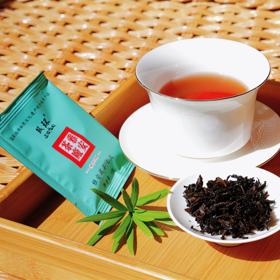 ‘7-Day‘ Ya'an Tibetan Dark Tea, Tea Bagged Tea 21g Individually Packaged