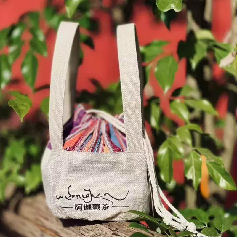 Tibetan Dark Tea Loose Tea Half-Jin Pack, Ajia Tibetan Tea - Perfect for Butter Tea 250g